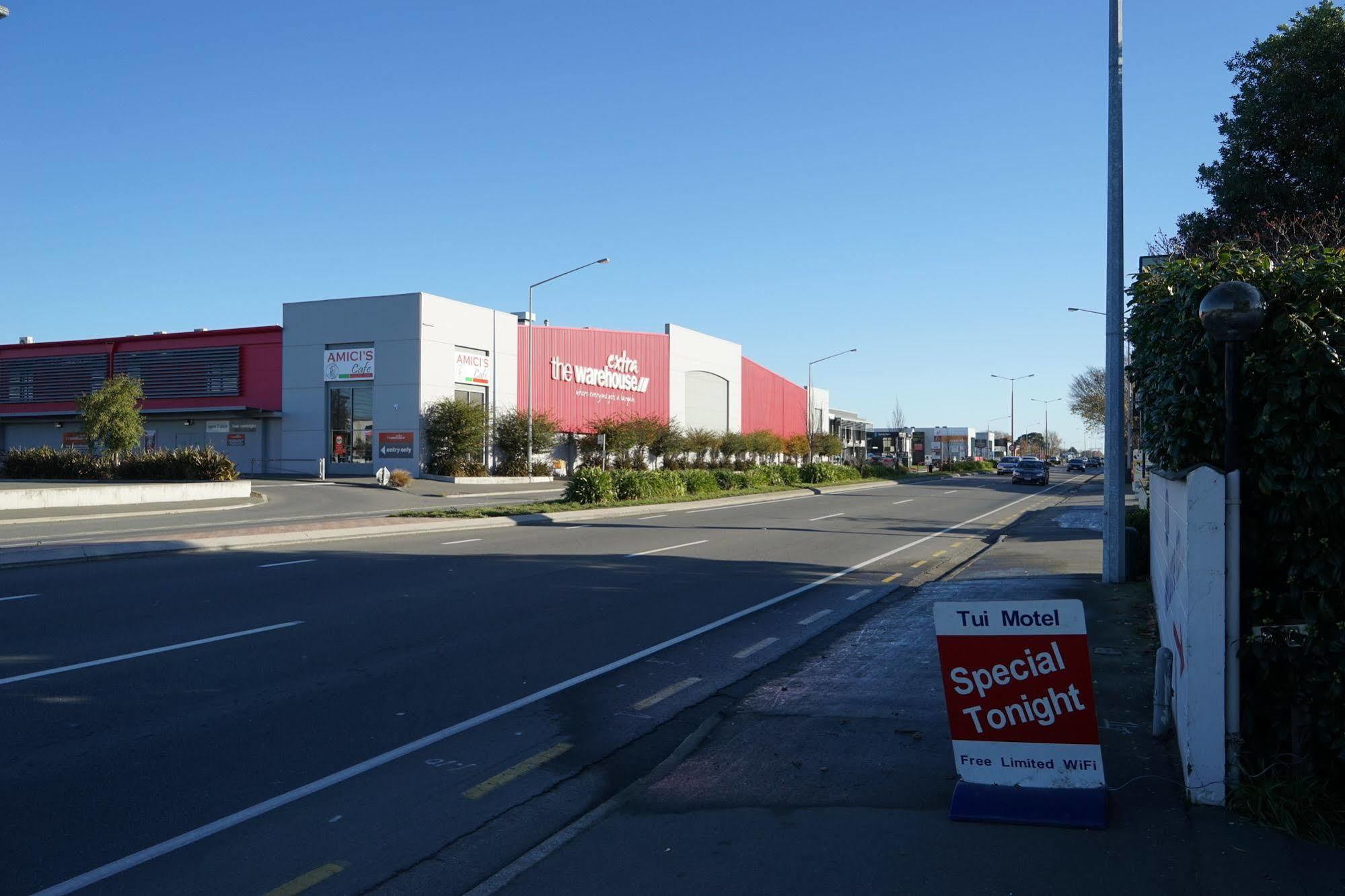 Tui Lodge Motel Christchurch Exterior foto