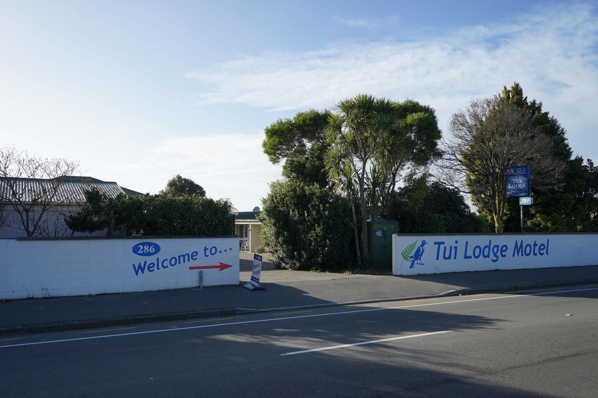 Tui Lodge Motel Christchurch Exterior foto